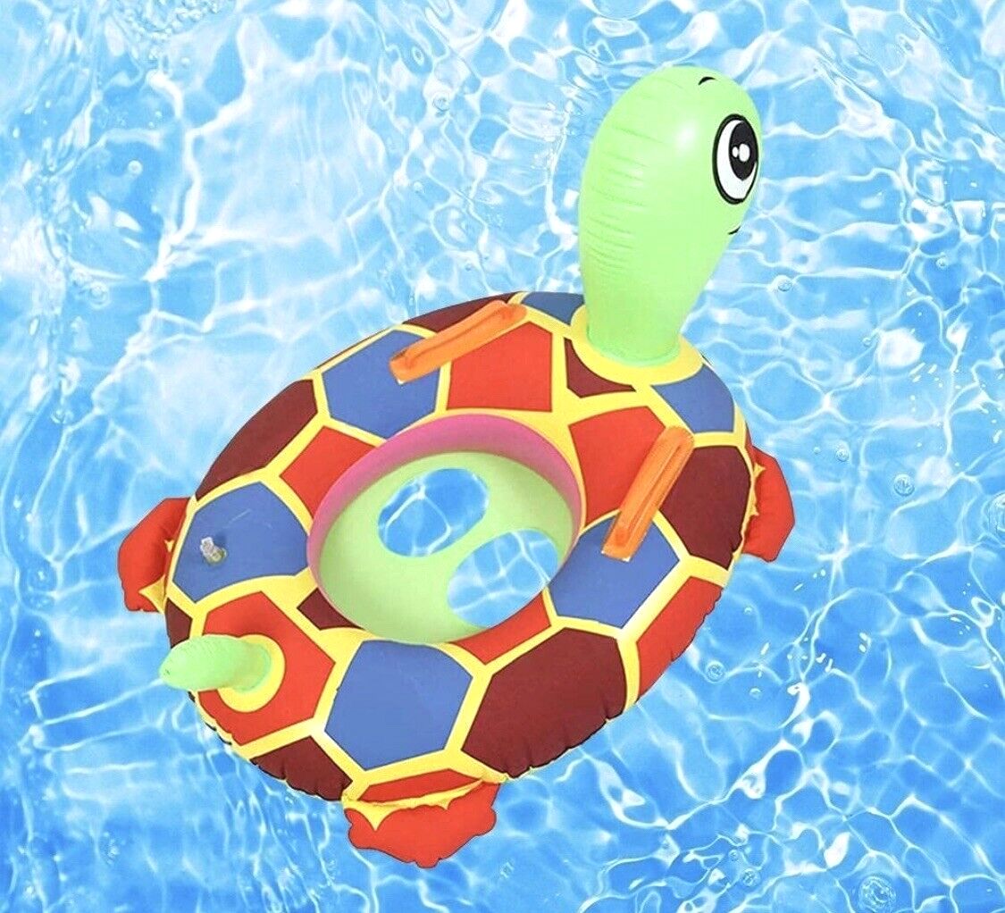 CIRCLE INFLATABLE CIRCLE FOR SWIMMING POOL WATER TURTLE Brand Pegaz Toys