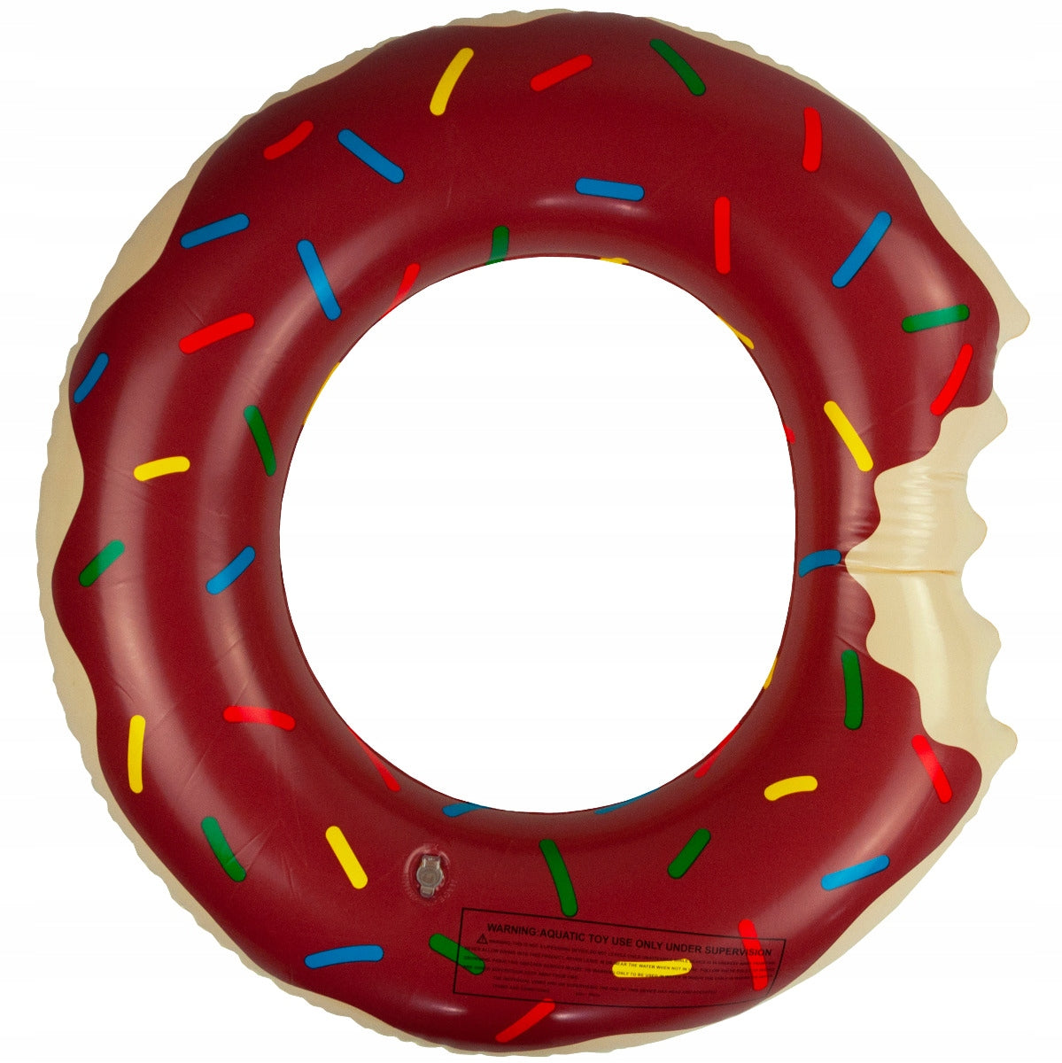 CIRCLE INFLATABLE DONUT BROWN BEACH DONUT CIRCLE FOR BEACH POOL VACATION Manufacturer code TG48122B-57034