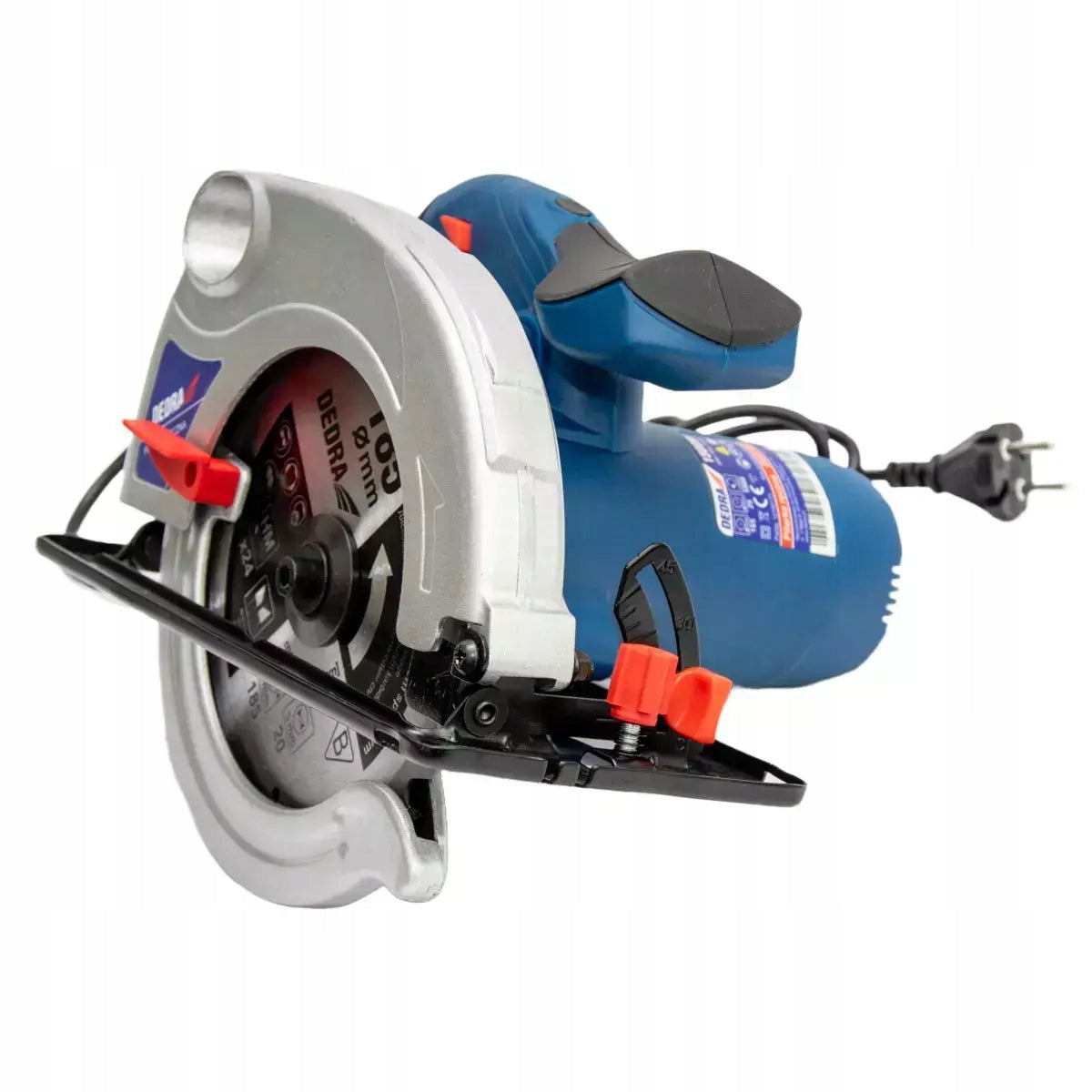 CIRCULAR SAW 1500W 185MM DEDRA Power supply mains