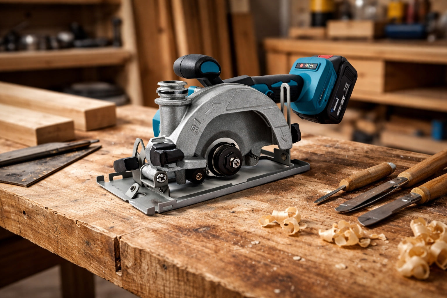 CIRCULAR SAW 150MM BRUSHLESS POWERFUL 36V CORDLESS FOR WOOD PRO Packaging status original
