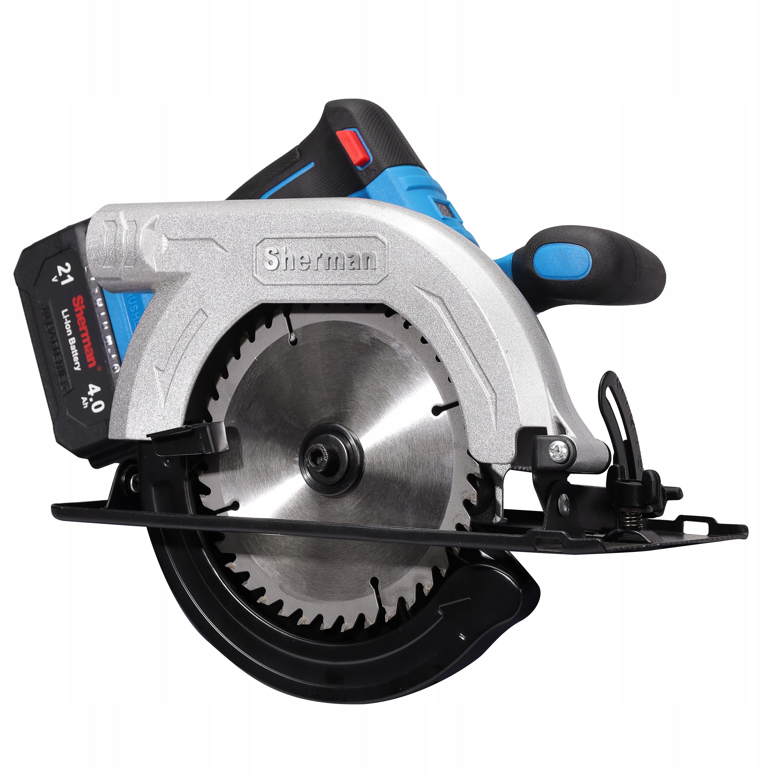 CIRCULAR SAW CORDLESS SAW ET-303 2x BATTERY 4.0Ah 21V Sherman Number of batteries 2