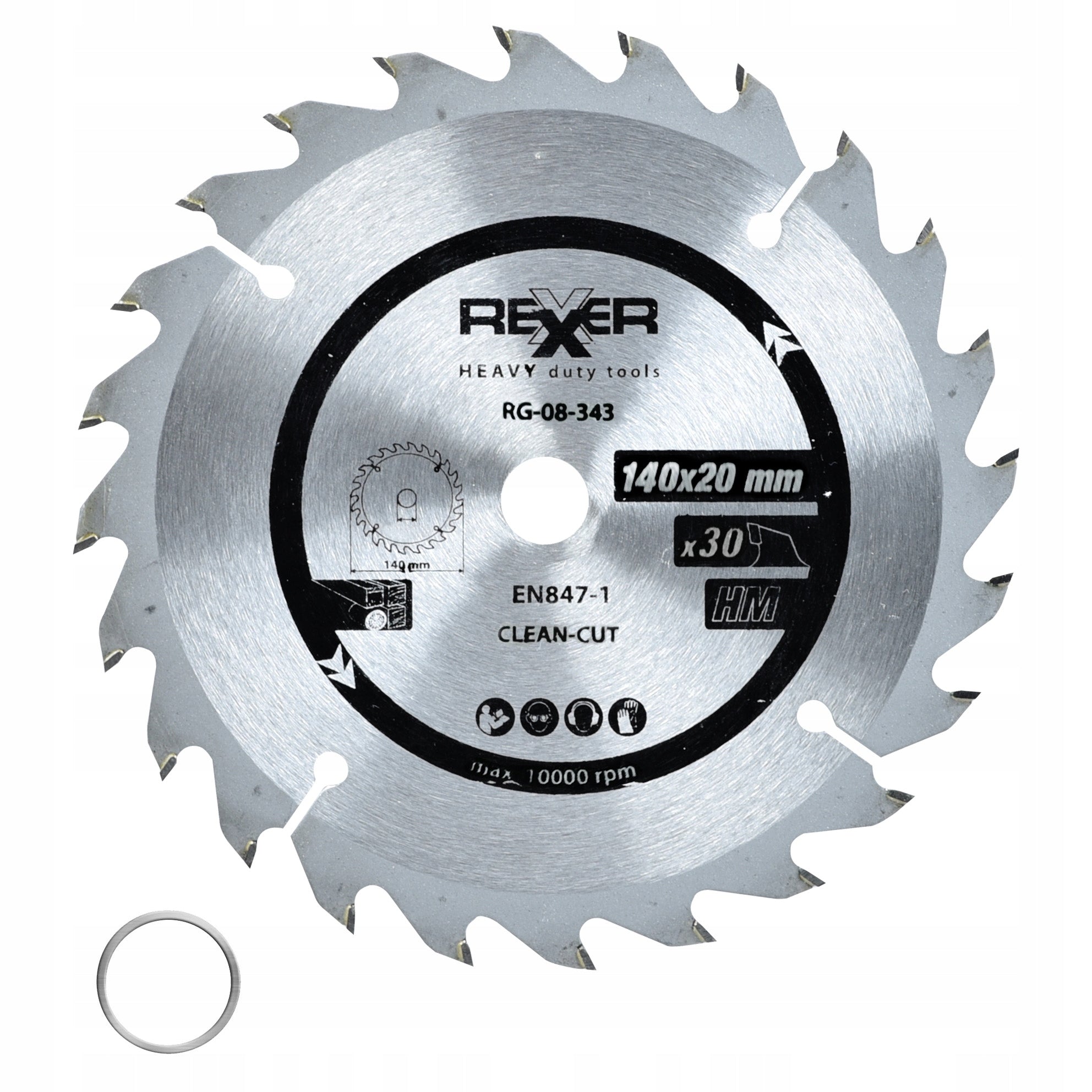 CIRCULAR SAW FOR SPECTRAL WOOD 140X20 MM 30 TEETH HM