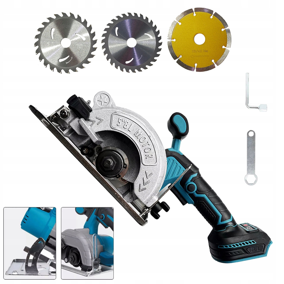 CIRCULAR SAW MANUAL CUTTER + 3 DISCS STRONG