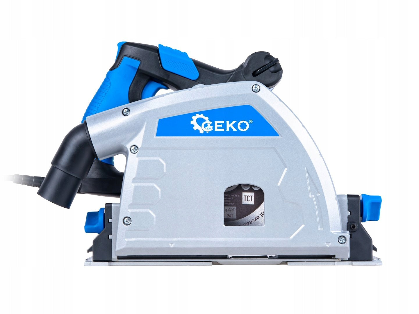 CIRCULAR SAW PLUNGER WITH GUIDE 1200W NETWORK 165MM + ACCESSORIES Packaging status original