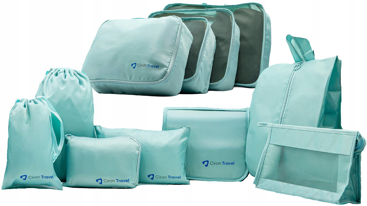 CIRON TRAVEL SET OF TRAVEL ORGANIZERS for suitcase 11 elements light Packaging status original