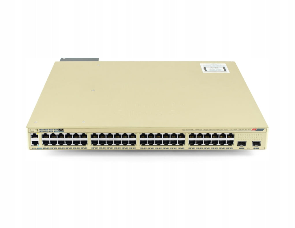 CISCO CATALYST 6800 10G POE ACCESS SWITCH Manufacturer Cisco