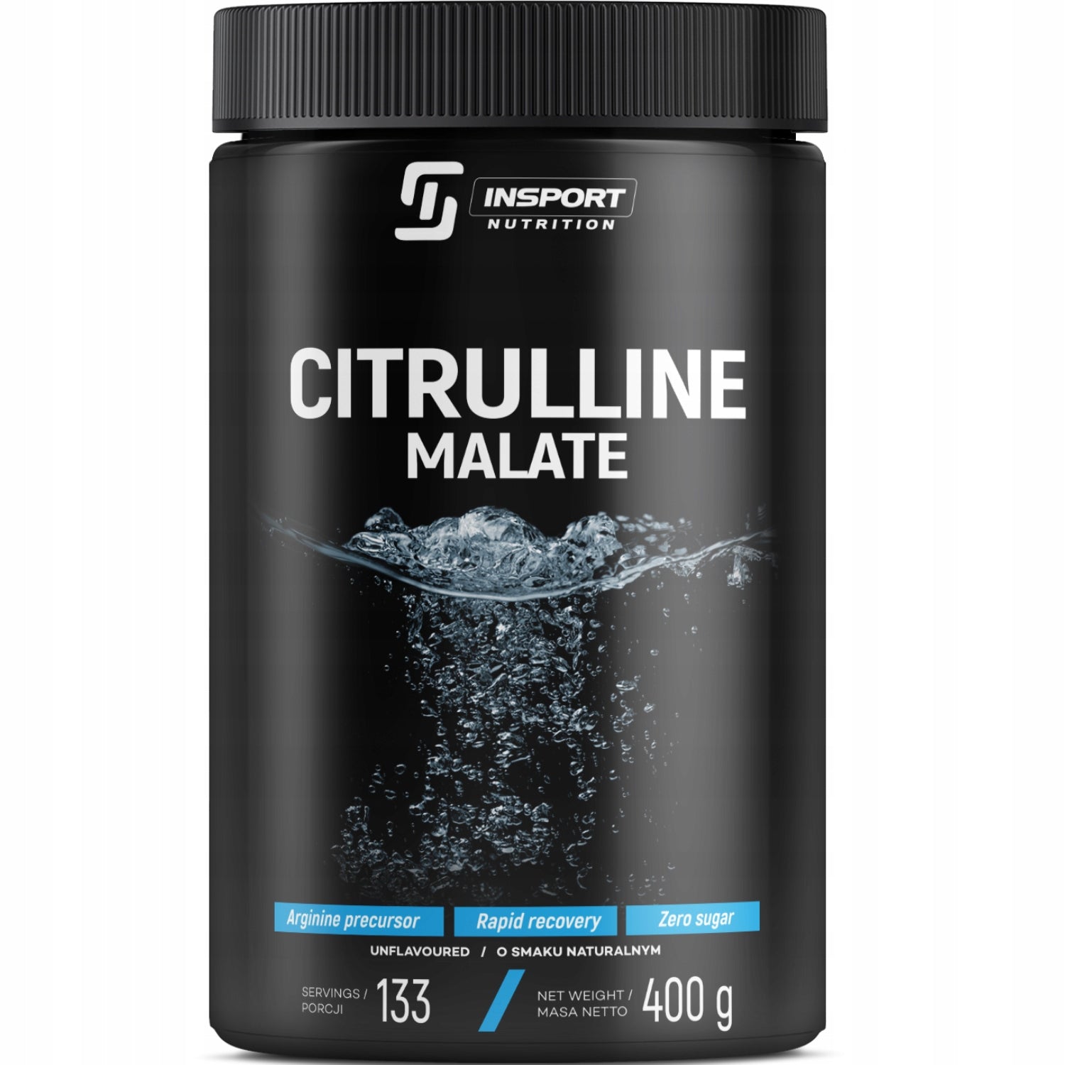 CITRULLINE 400g CITRULLINE MALATE CITRULLINE PURE | INSPORT EAN (GTIN) 5906746045587