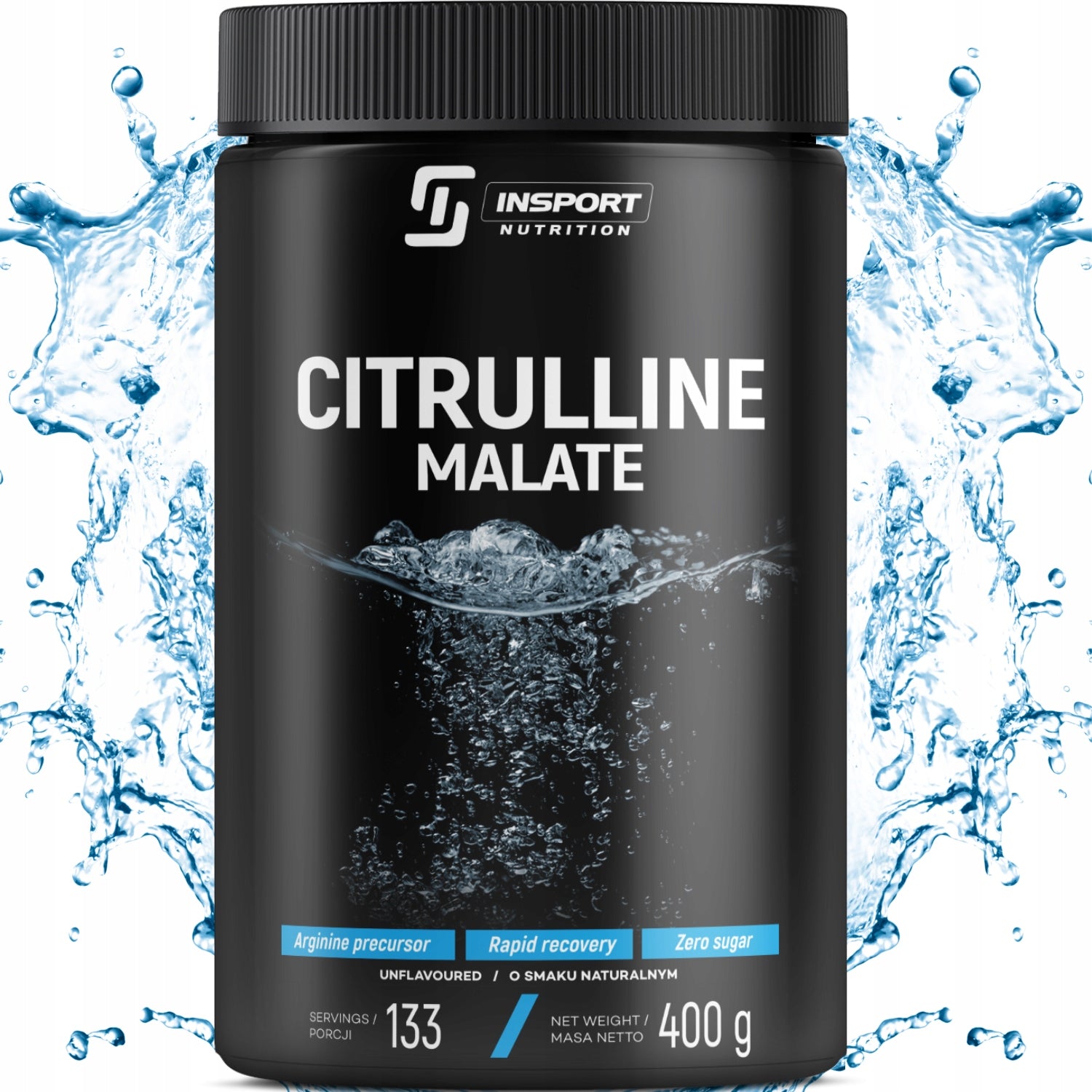 CITRULLINE 400g CITRULLINE MALATE CITRULLINE PURE | INSPORT