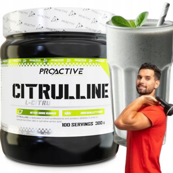 CITRULLINE PRE-WORKOUT malate Cytruline ProActive NATURAL 300g