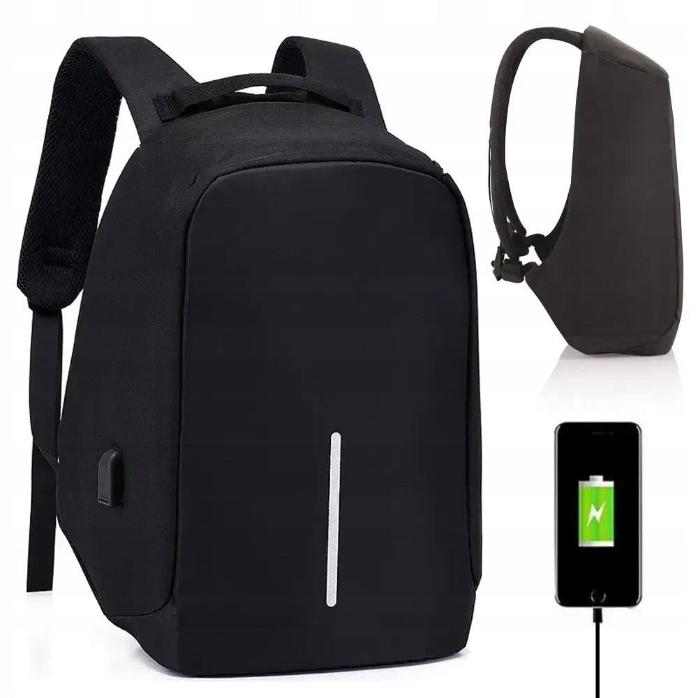 CITY ANTI-THEFT LAPTOP BACKPACK WITH USB PORT