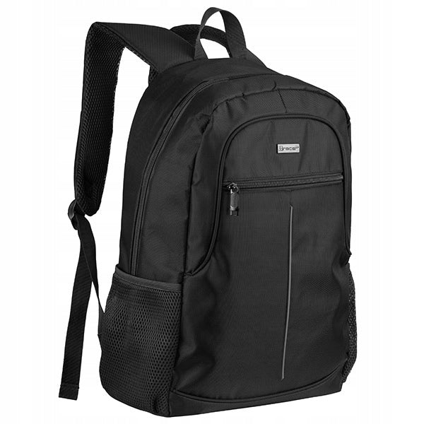 CITY BACKPACK BLACK SCHOOL SPORTS MEN'S ROOMY LAPTOP FOR WORK Packaging status original