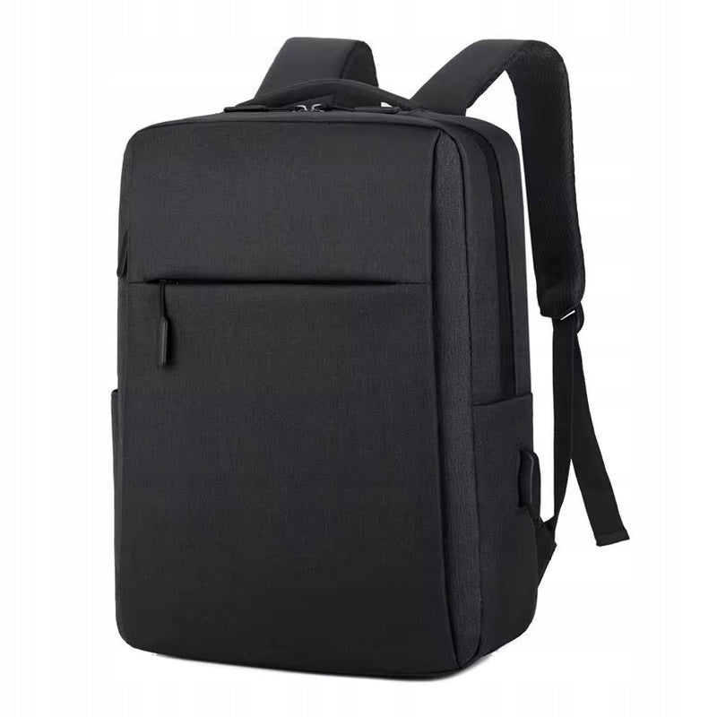 CITY BACKPACK BLACK SPORTS SCHOOL LAPTOP AIRPLANE USB WIZZAIR RYANAIR