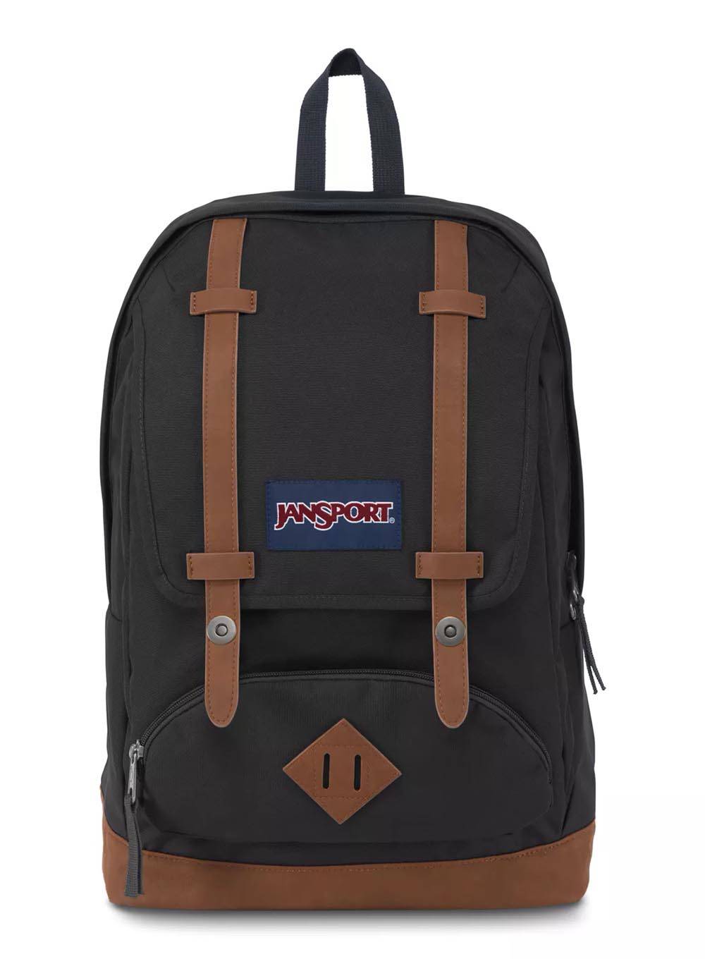 CITY BACKPACK JANSPORT CORTLAND - BLACK, BLACK