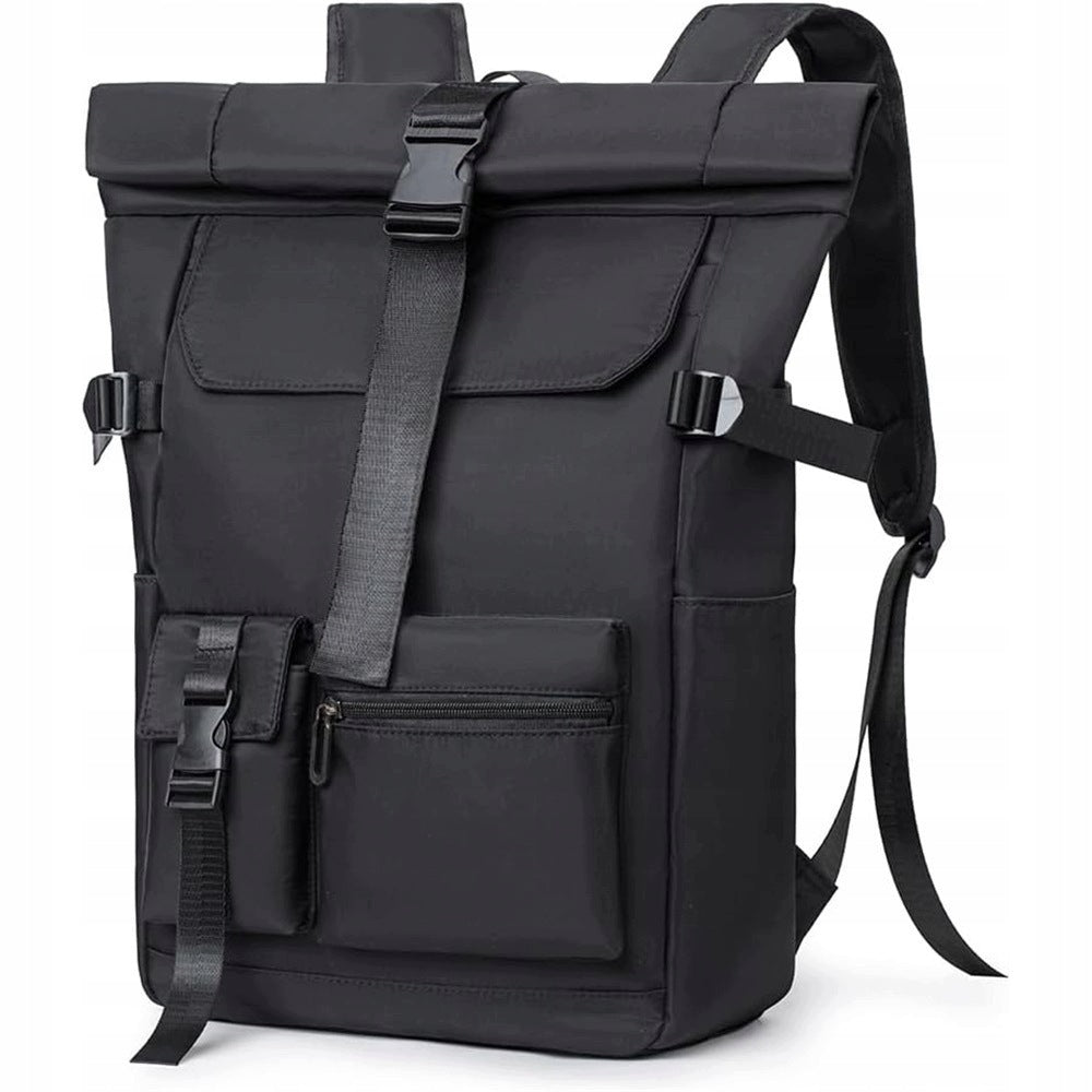 CITY BACKPACK LARGE ROLLTOP FOR LAPTOP OXFORD MEN'S WOMEN Packaging status original