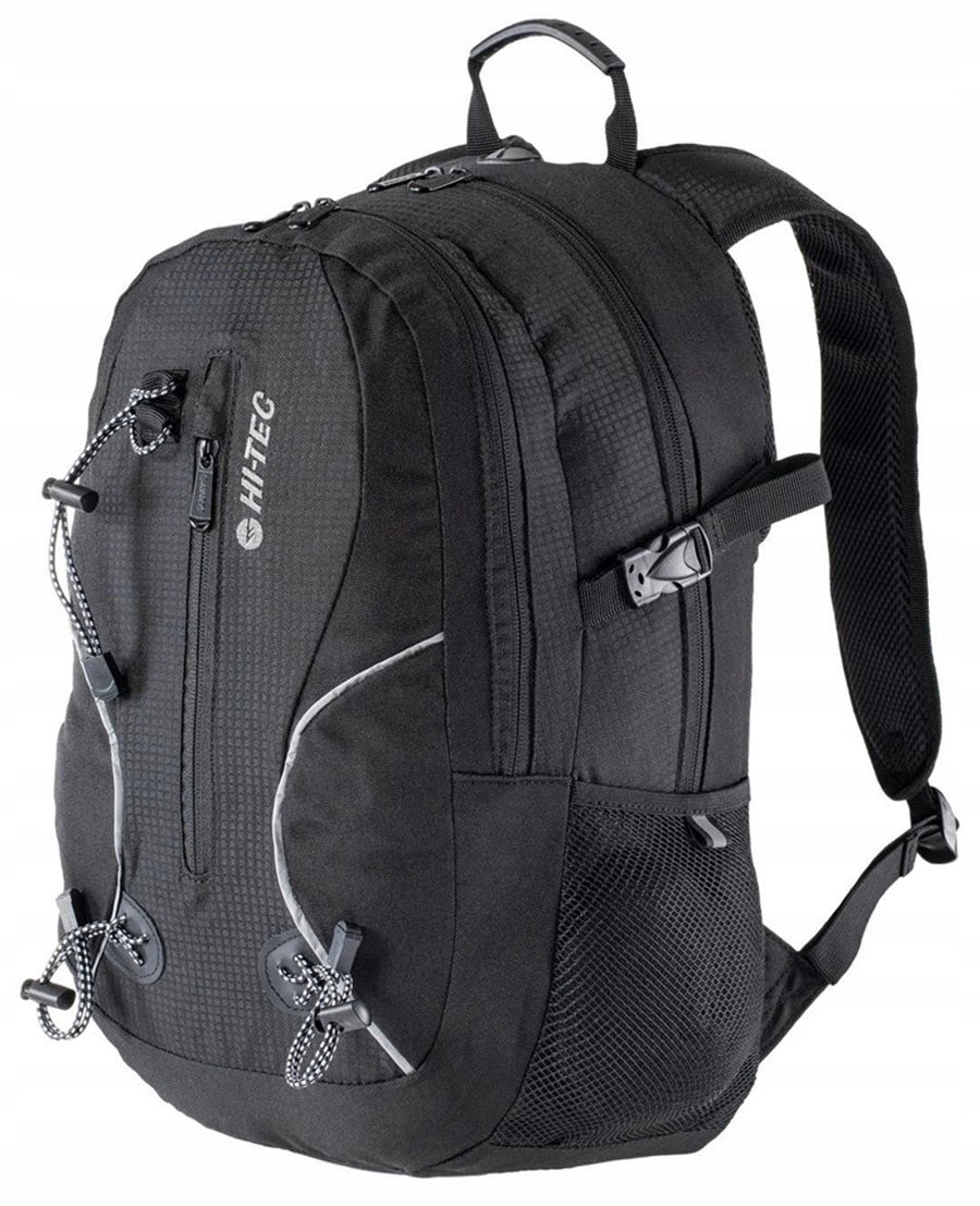 CITY BACKPACK SCHOOL AUDIO TREKKING TOURIST HI-TEC 20L MANDOR bk