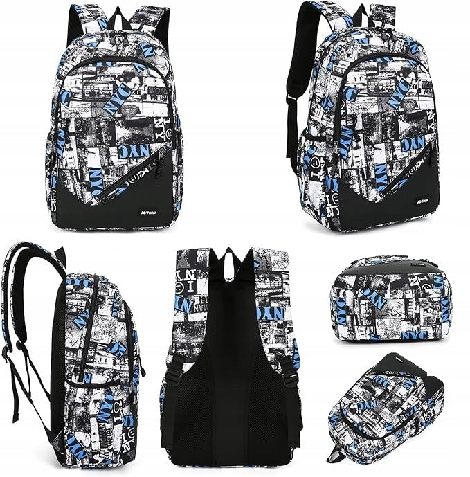 CITY BACKPACK SCHOOL SPORTS PORT PRINT NYC MULTICOLOR Brand no brand