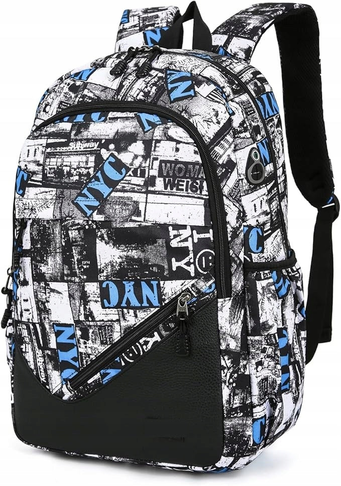 CITY BACKPACK SCHOOL SPORTS PORT PRINT NYC MULTICOLOR