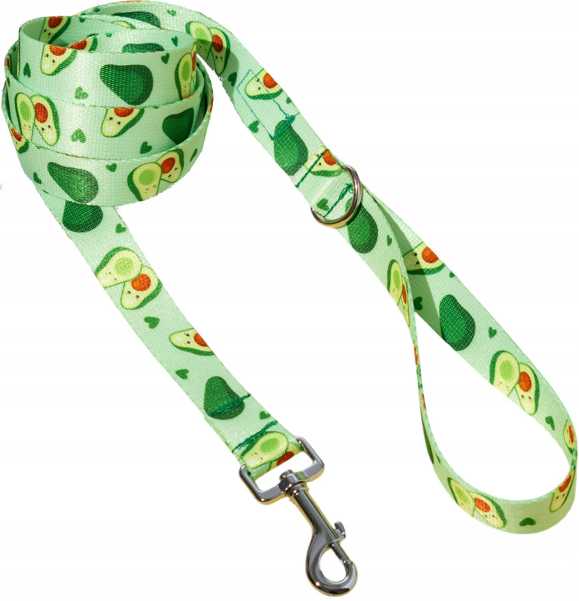 CITY LEASH FOR BIG DOG AVOCADO 300cm 3m tape width 2,5cm