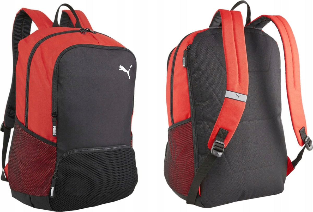 CITY SCHOOL SPORTS BACKPACK PUMA TEAM GOAL PREMIUM XL RED-BLACK