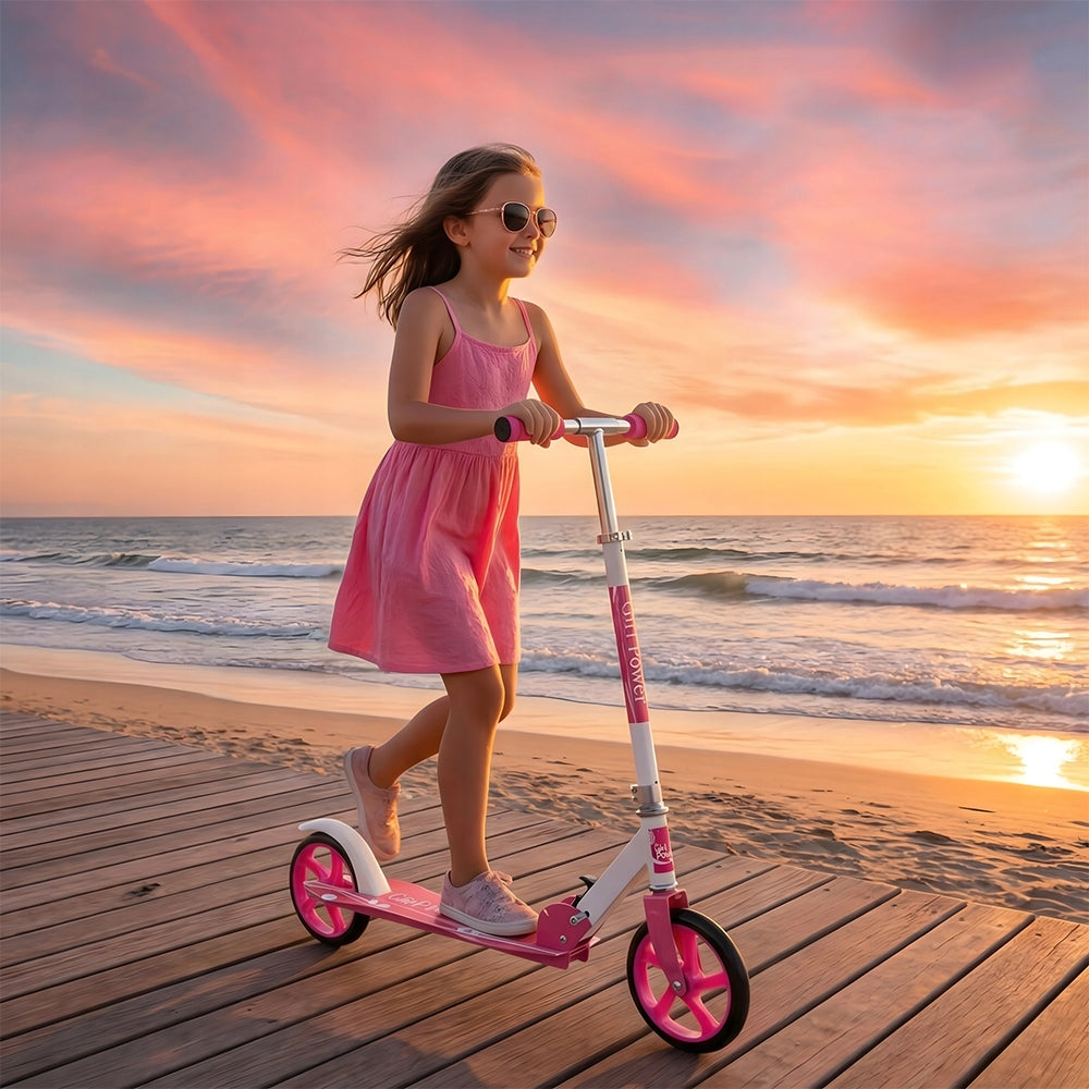 CITY SCOOTER FOR ADULTS AND CHILDREN FOLDING COMPACT MAX 80KG Maximum user weight 80 kg