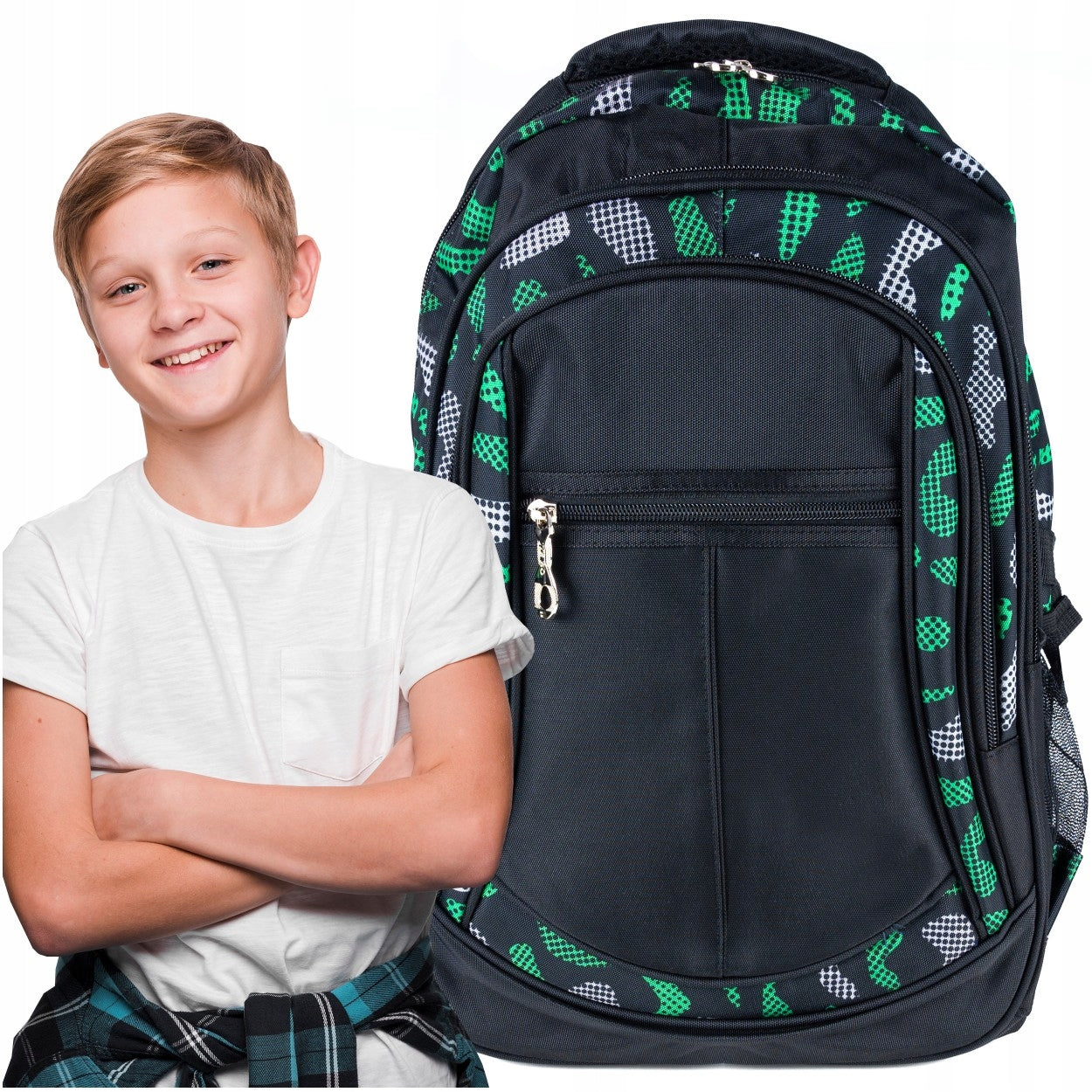 CITY trek BACKPACK SCHOOL HIKING SATCHEL LARGE ROOMY 35L
