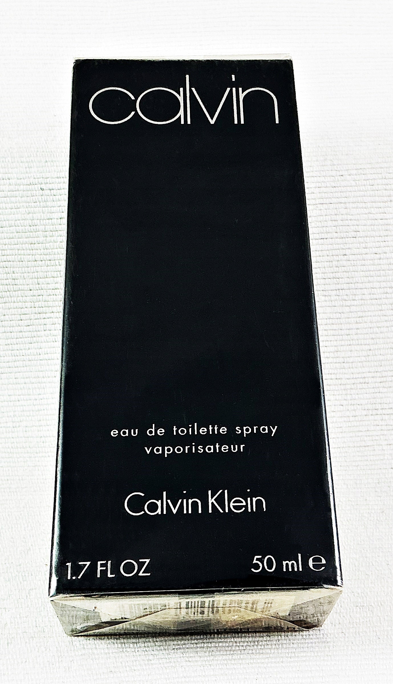 CK CALVIN KLEIN CALVIN 50 ML EAU DE TOILETTE Packaging status original