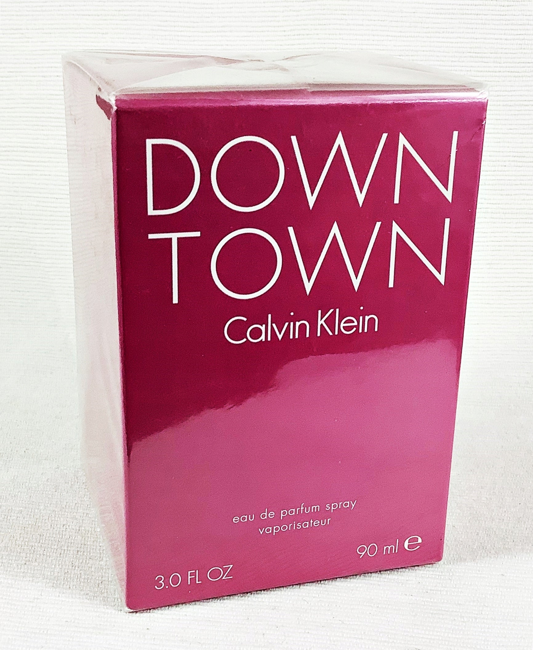 CK CALVIN KLEIN DOWNTOWN 90ML EAU DE PARFUM DOWN TOWN UNIQUE Packaging status original