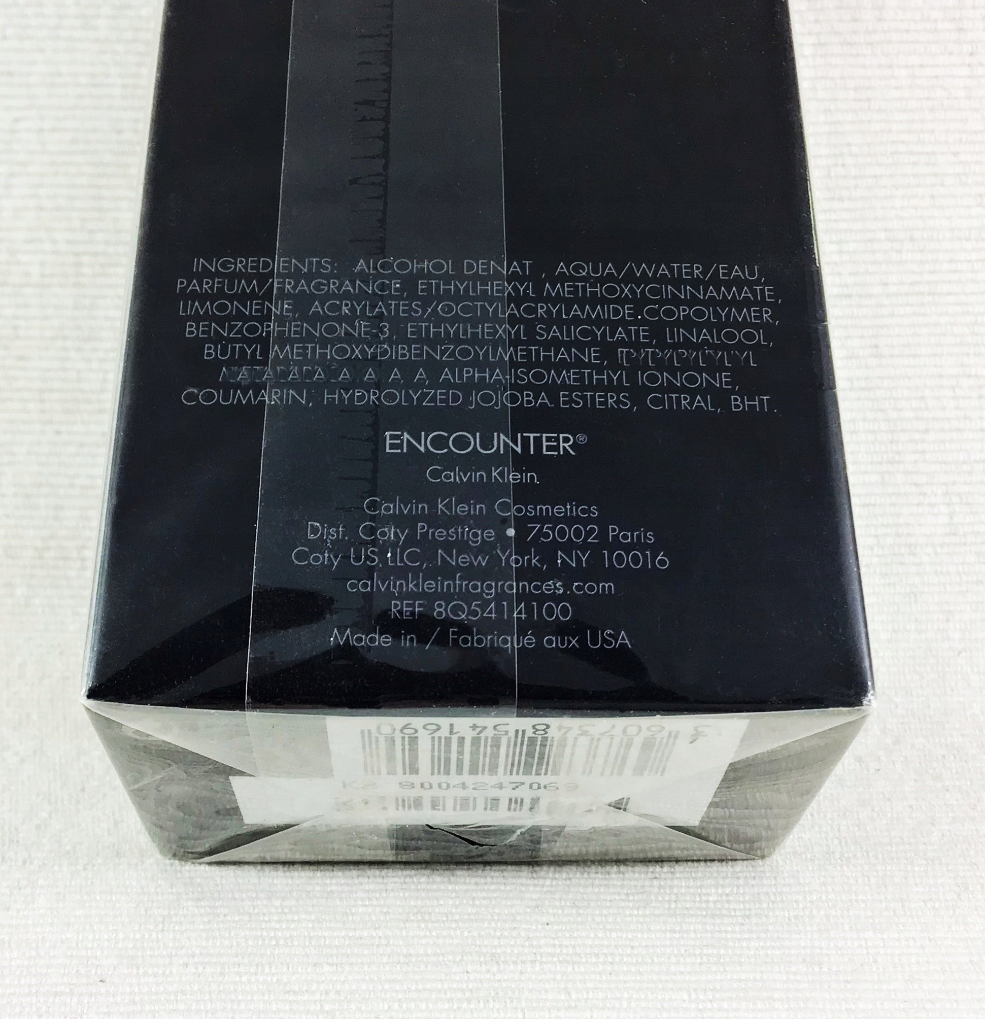 CK CALVIN KLEIN ENCOUNTER MEN 50 ML EAU DE TOILETTE UNIKAT Packaging status original