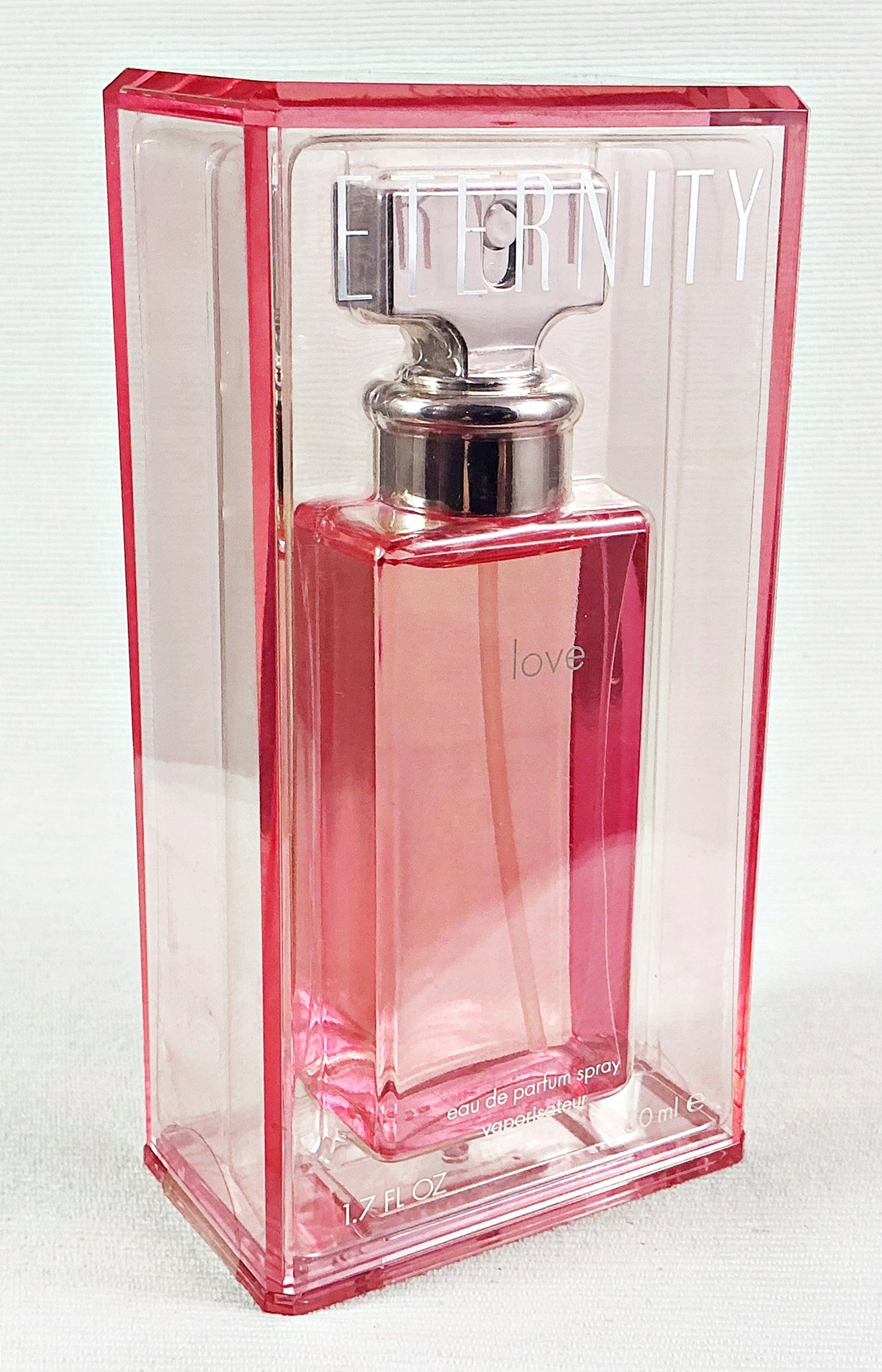 CK CALVIN KLEIN ETERNITY LOVE 50 ML EAU DE PARFUM UNIKAT Packaging status original