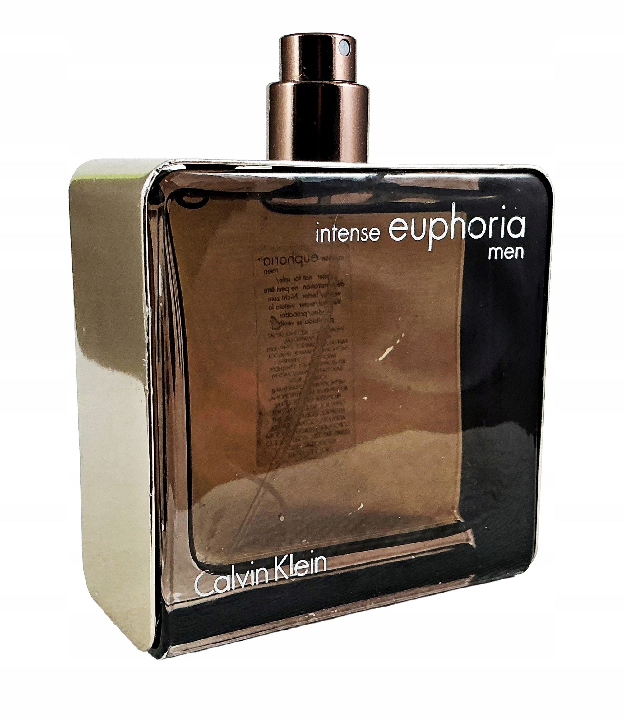 CK CALVIN KLEIN EUPHORIA INTENSE MEN 100 ML EAU DE TOILETTE UNIQUE
