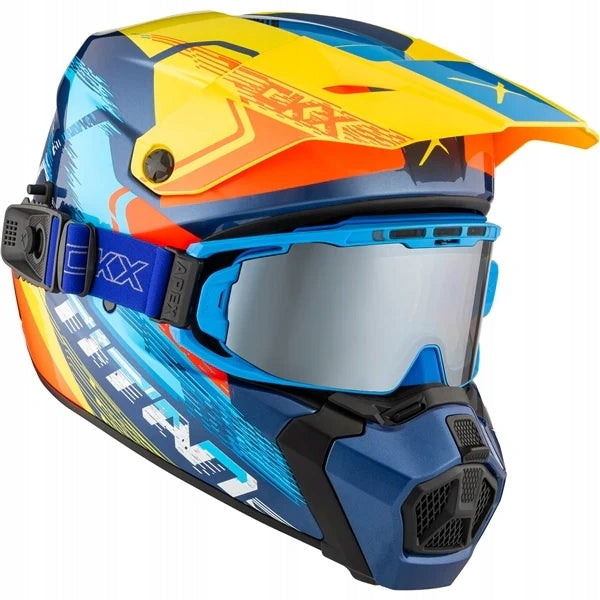 CKX Titan AMS Winter Helmet + Goggles APEX ATV ECE DOT XL
