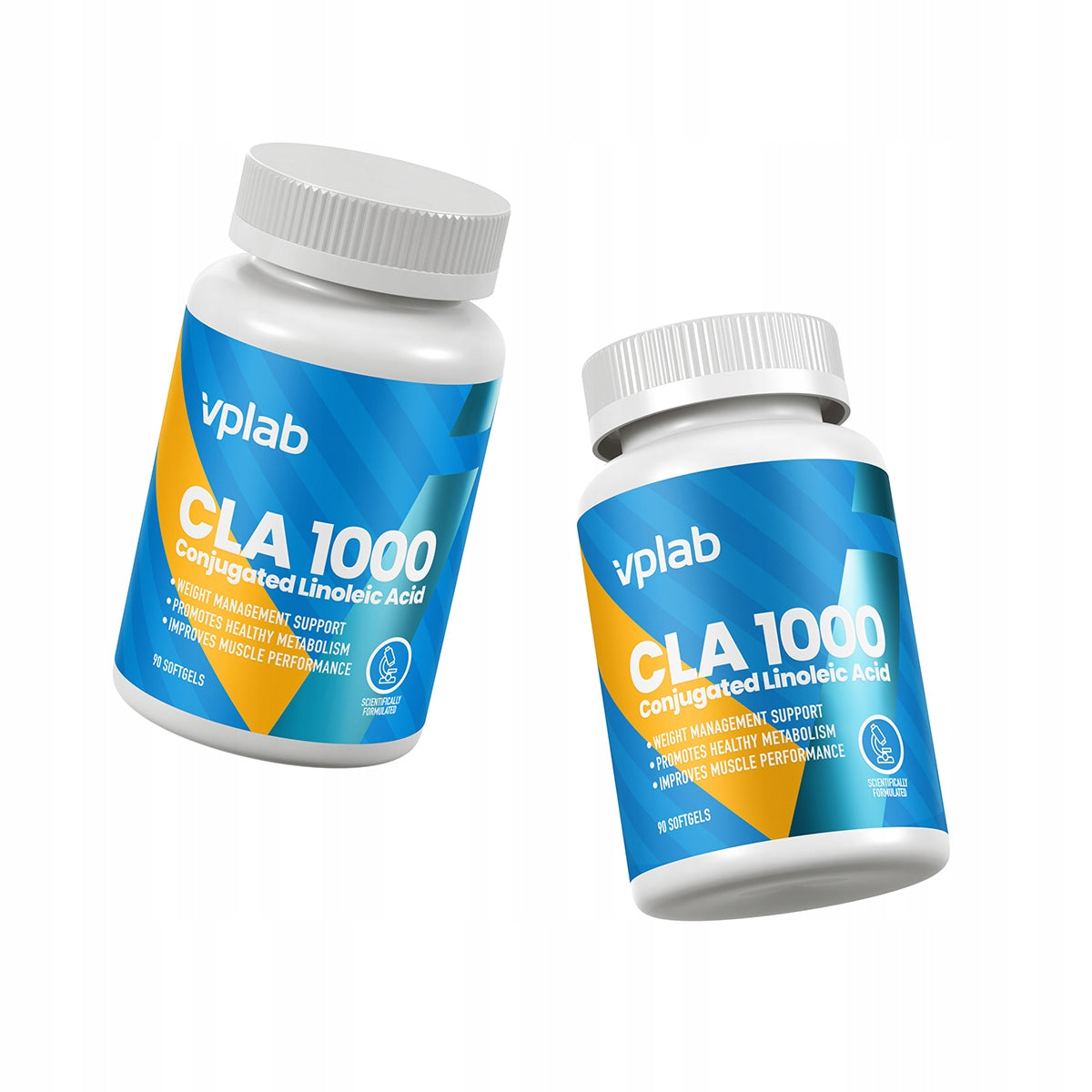 CLA 1000 Linoleic Acid VPLab Weight Loss, 90 Capsules, Metabolism Support Expiration date at least six months from the date of purchase