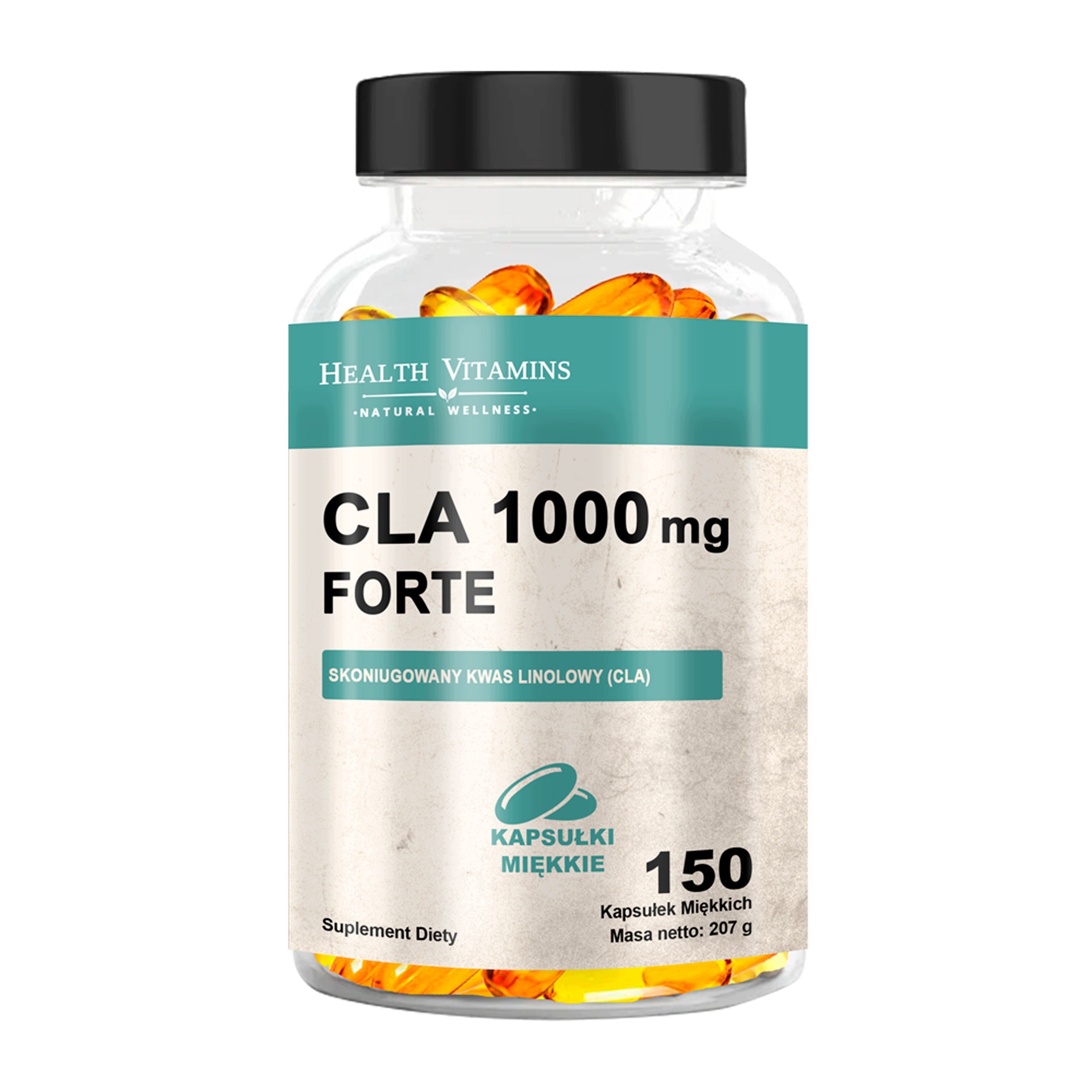CLA 1000mg Health Vitamins 150 Capsules LINOLEIC ACID Lipids Weight Loss