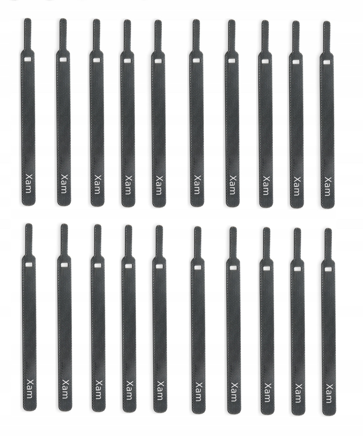 CLAMP BAND 20X STICKY VELCRO TAPE VELCRO CABLE ORGANIZER 20 PACK