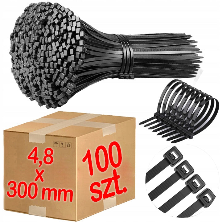 CLAMP BANDS TRITITE VERY STRONG CABLE TRICKS 4,8 x 300 mm 100 pcs.