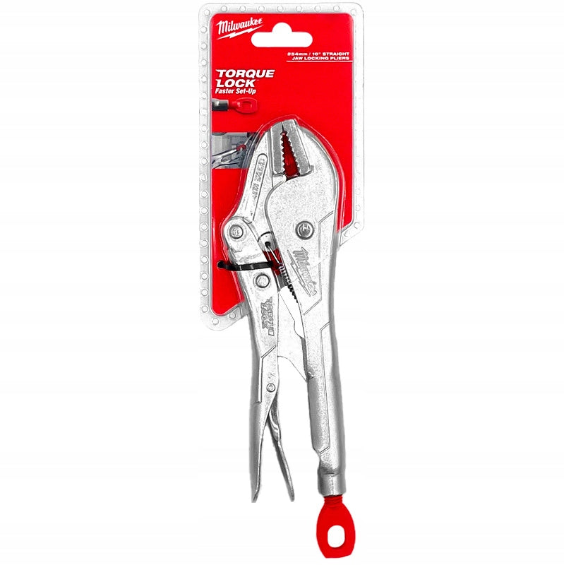 CLAMPING PLIERS 250mm TORQUE LOCK FLAT 10'' MILWAUKEE 4932471726