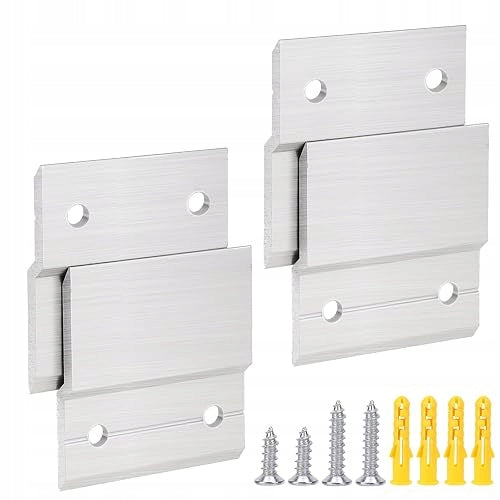 CLAMPS WITH FOR HANGING IMAGES MIRRORS 50 MM SET OF 4 PIECES steel