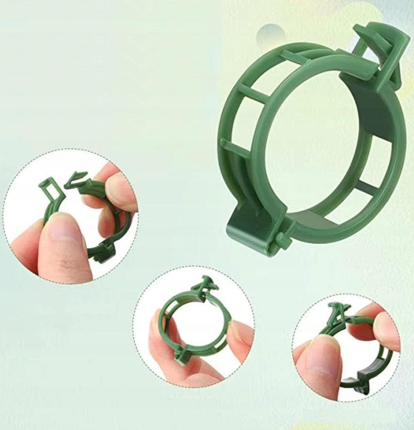 CLASPS CLIPS FOR TOMATOES PLANTS BEANS SHOOTS 50 PIECES Number of pieces 50 pcs
