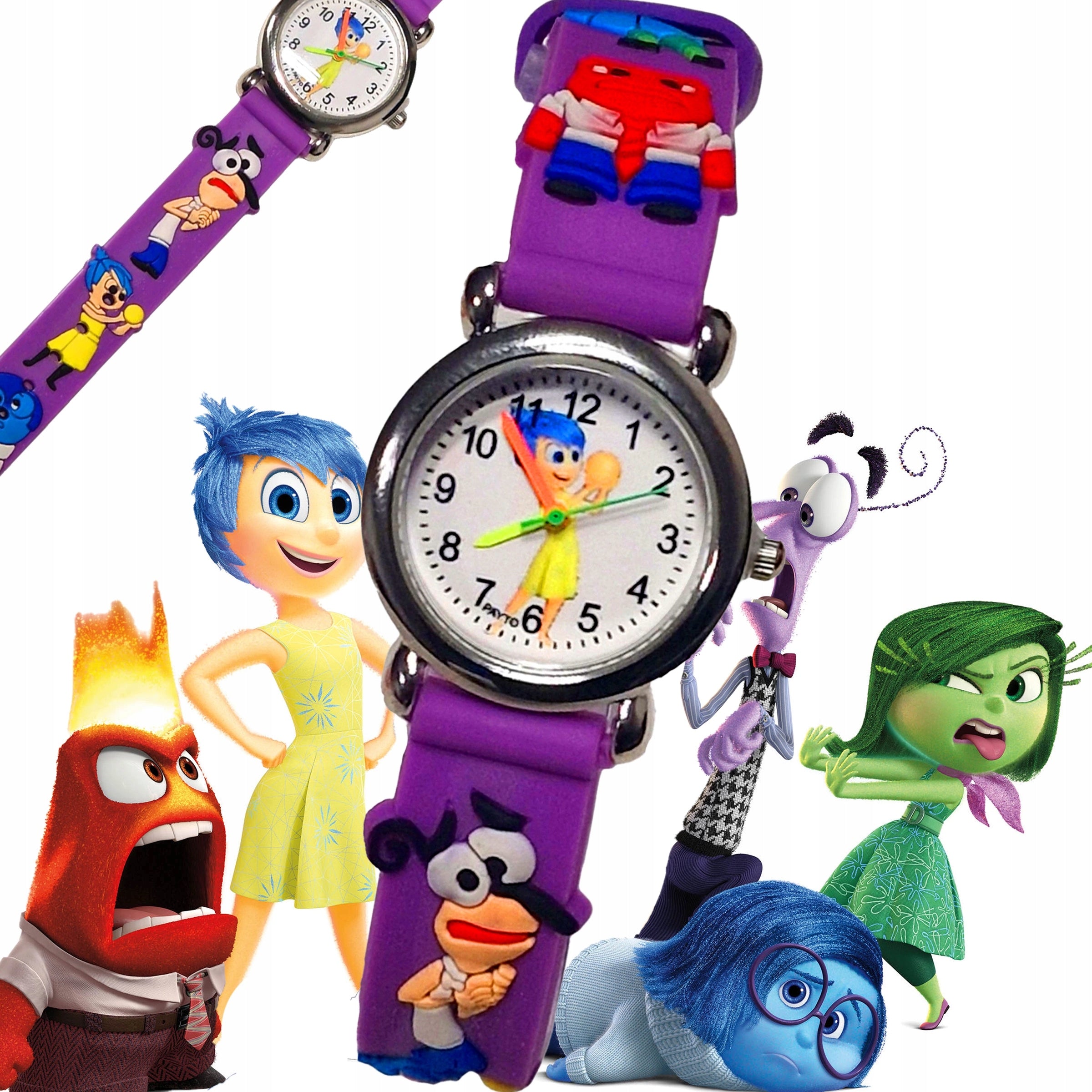CLASSIC CHILDREN'S WATCH IN THE HEAD DOES NOT FIT PURPLE EDUCATIONAL