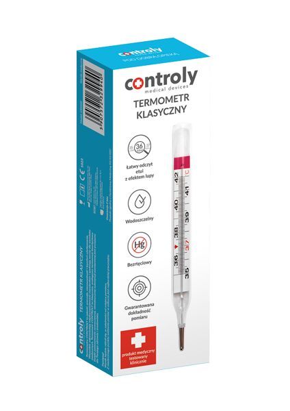 CLASSIC THERMOMETER CONTROLY 1 piece