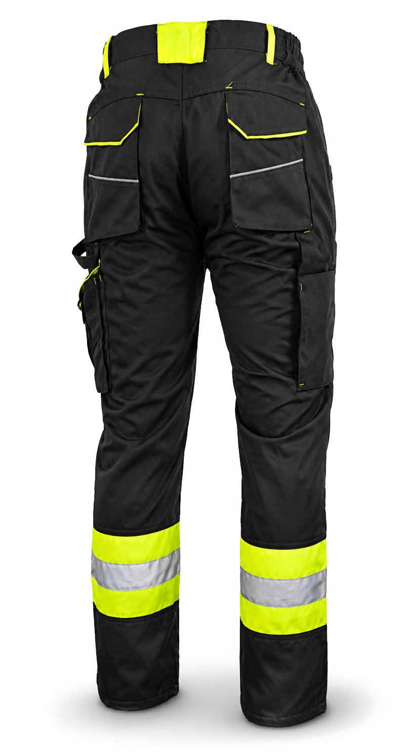 CLASSIC VIS REFLECTIVE Work Pants for Belt WARNING Strong Belts Manufacturer code CLASSIC VIS