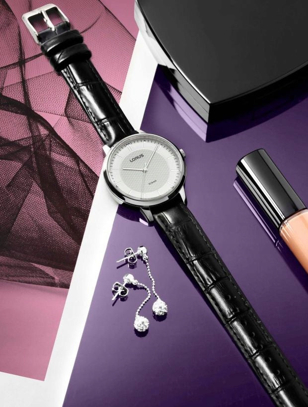 CLASSIC WOMEN'S WATCH LORUS RG277TX9 WATERPROOF ON STRAP 34mm Brand Lorus