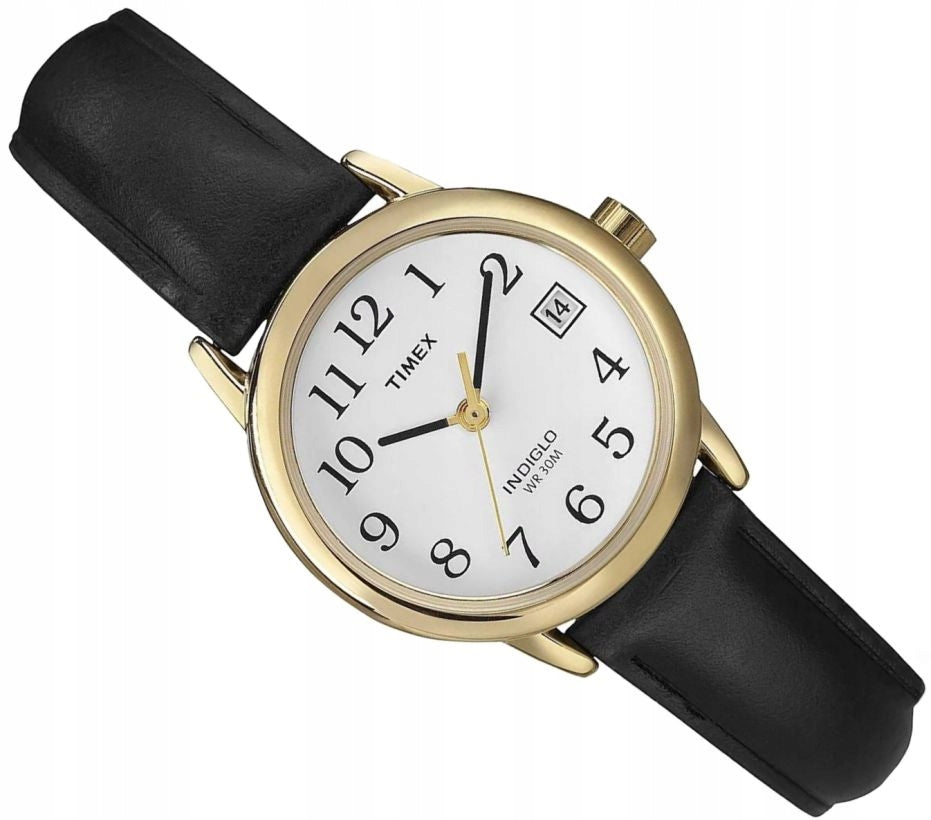 CLASSIC WOMEN'S WATCH TIMEX T2H341 EASY READER NUMBERS BACKLIGHT +BOX