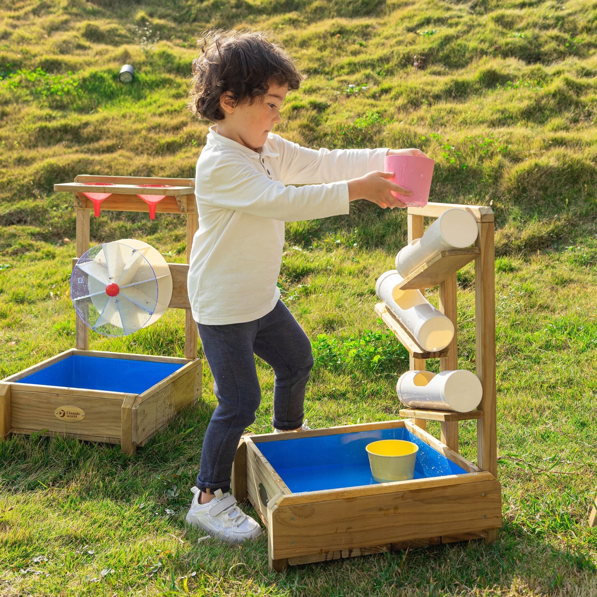 CLASSIC WORLD EDU Square Toys Gutter Water Toy Manufacturer code 6927049070884