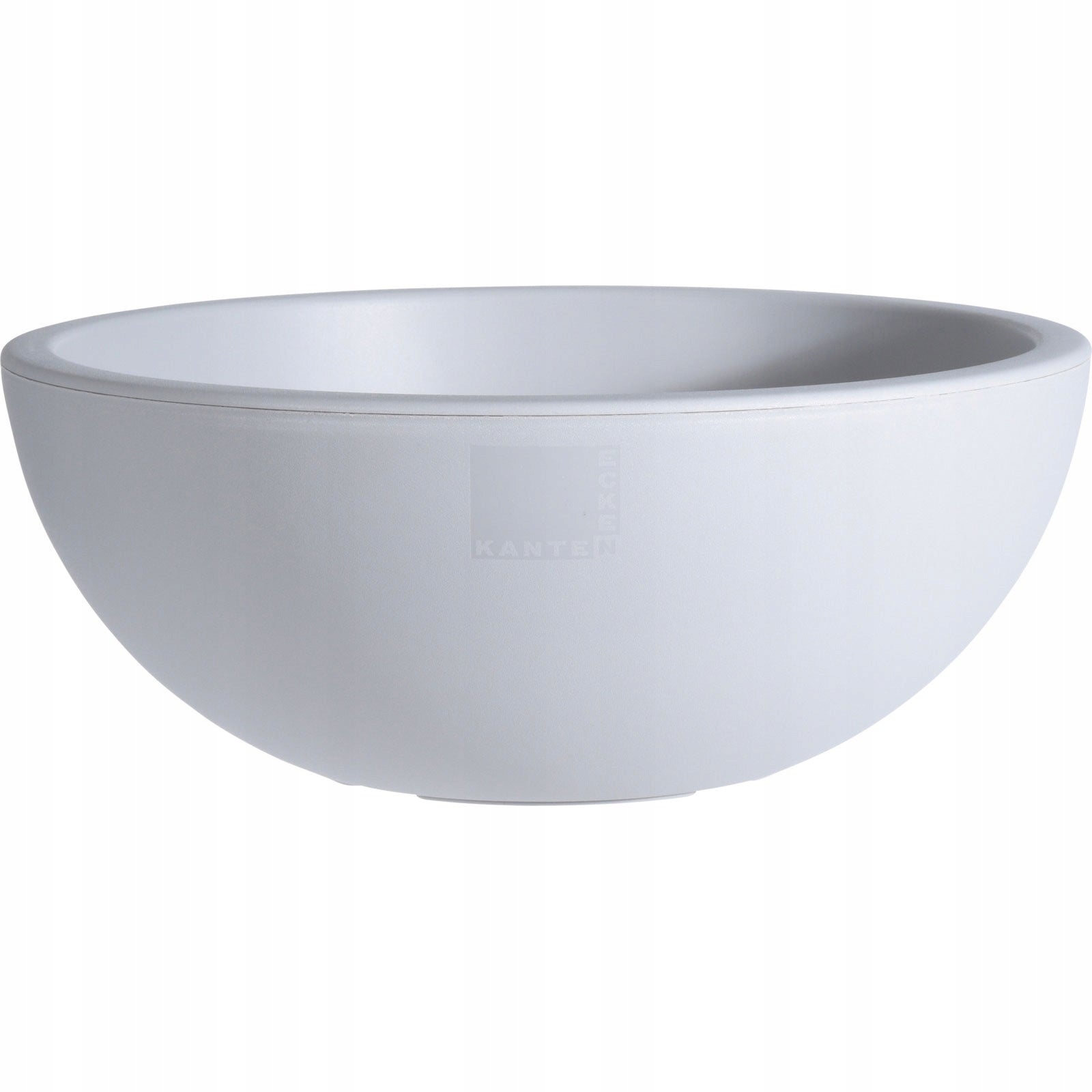 CLASSIC plastic PLANTER FOR LARGE FLOWERS 40 cm FLOWER POT ROUND GREY Brand ProGarden