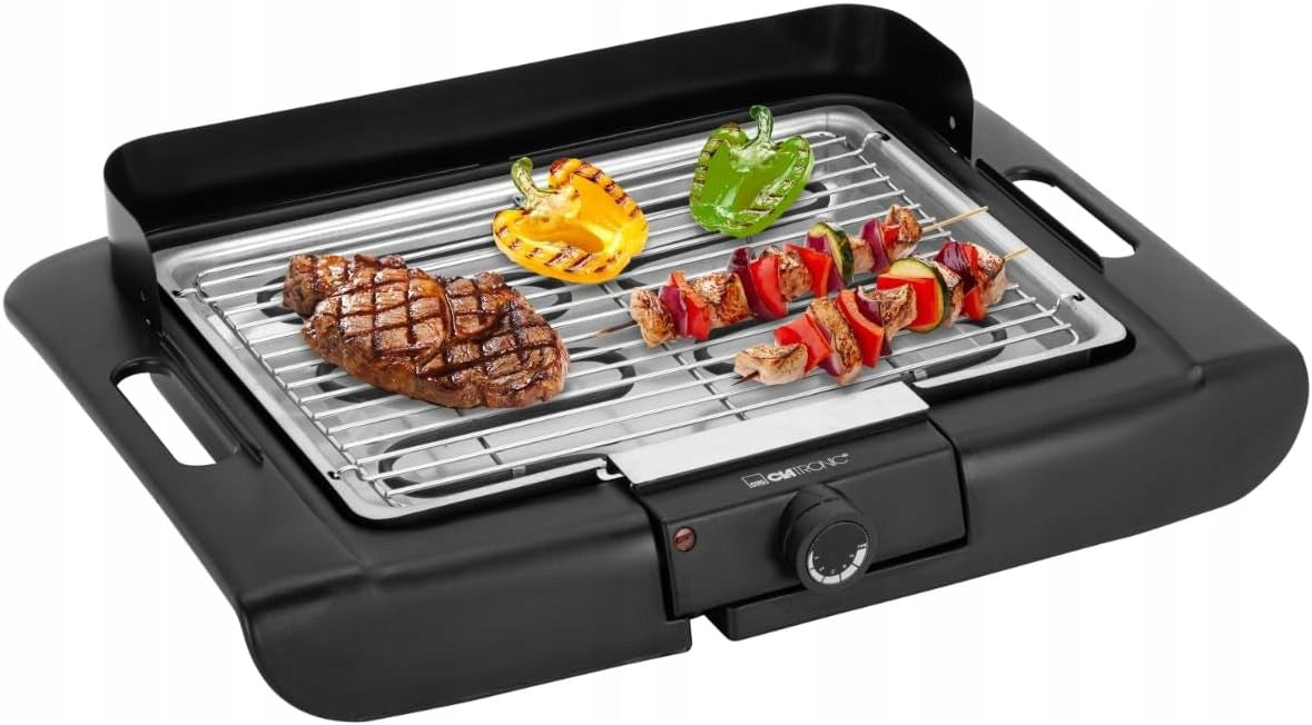 CLATRONIC BQ 3507 TRADITIONAL ELECTRIC TABLE GRILL PORTABLE 2000W