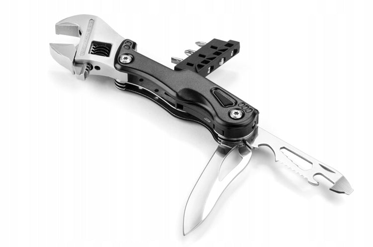 CLAVIS BLACK 9in1 MULTIFUNCTION TOOL with Cover and Flashlight EAN (GTIN) 0671339584181