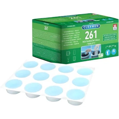 CLEAMEN 261 TABLETS FOR WASHING AND POLISHING PINTS SPULBOY SPULLBOY 72PCS