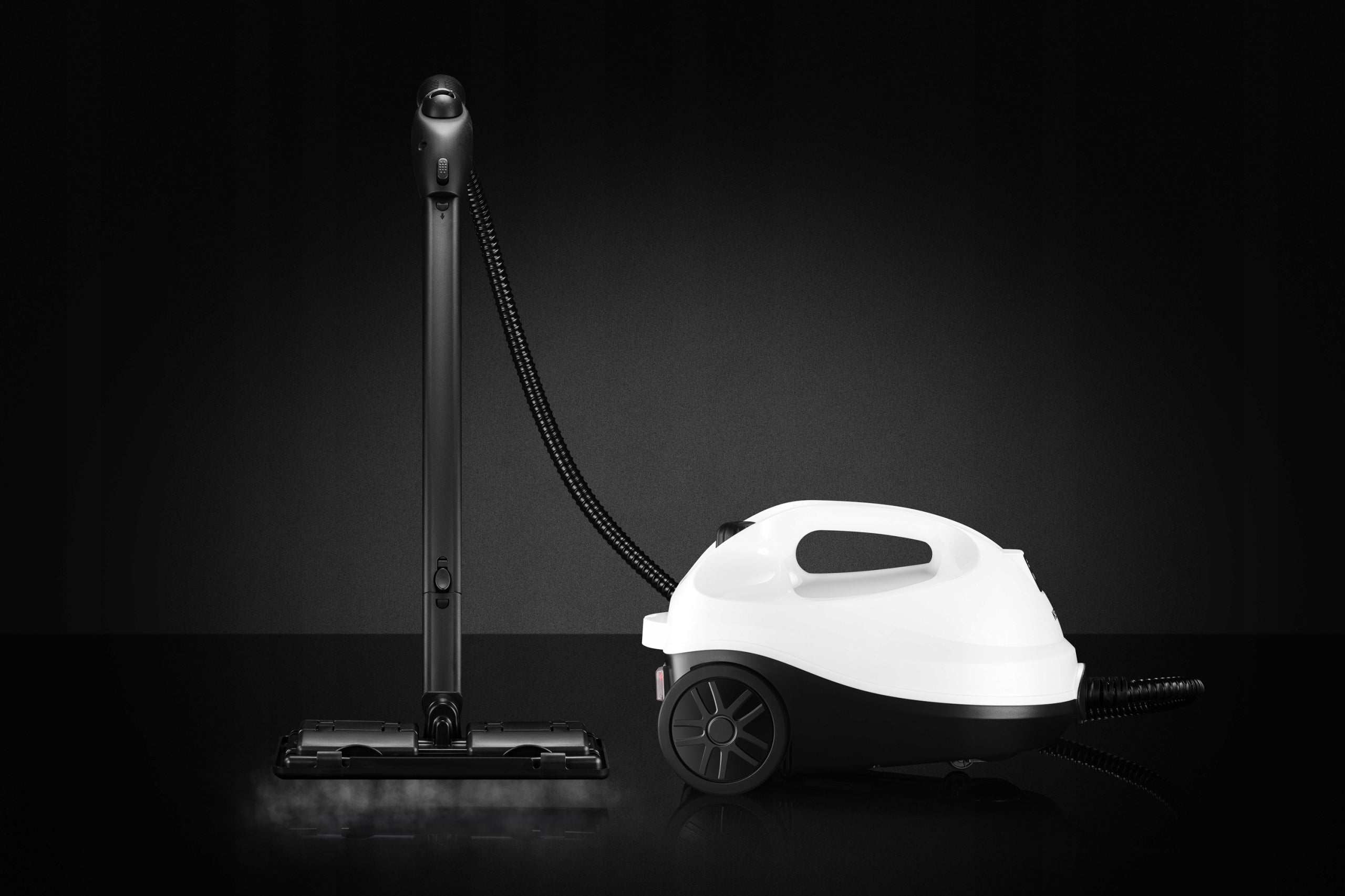 CLEANER MULTIFUNCTION STEAM MOP WASHER KERCH PRESTO WHITE 3000W 4BAR Packaging status original