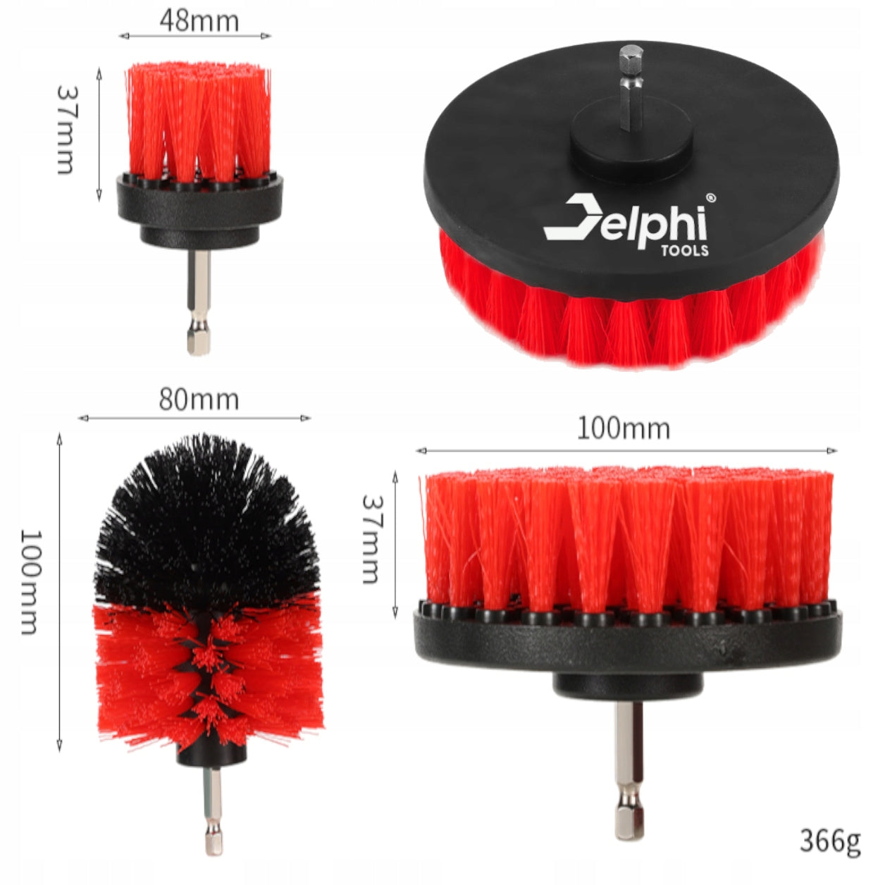 CLEANING BRUSHES FOR SCREWDRIVER DRILL FOR MULTI-PURPOSE CLEANING EAN (GTIN) 5905108473020